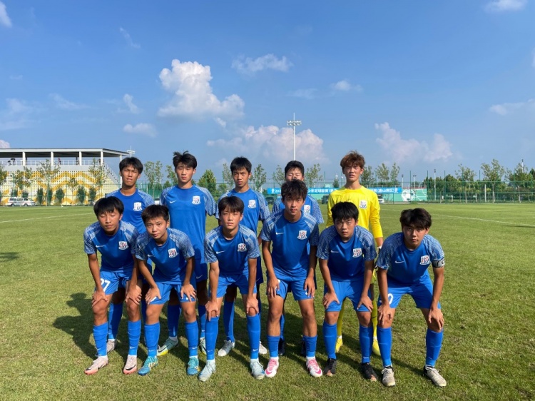 上海申花U15队2-1战胜浙江队U15队，获中青赛U15组第五名